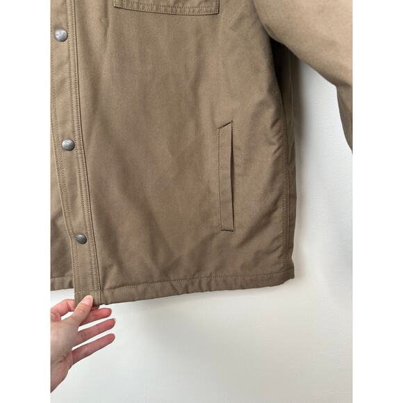 Carhartt Roane Hooded Quick Duck Shirt Jacket - Picture 6 of 12